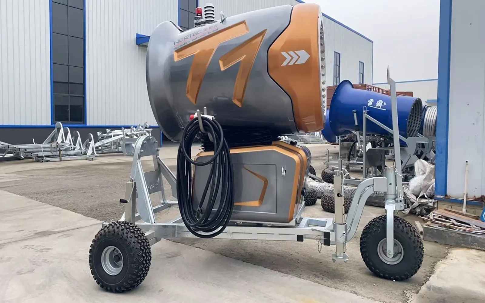 Новая модель снегогенератора Nortec Т1!